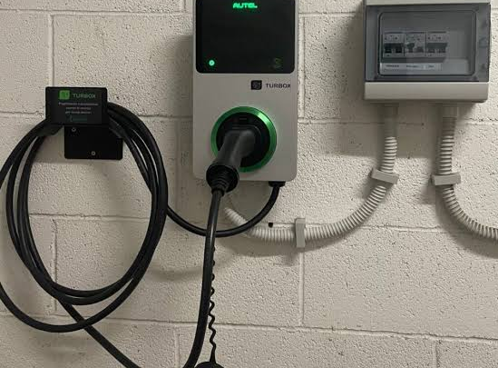 Wallbox installata con quadro elettrico di protezione dedicato a norma CEI 64-8.